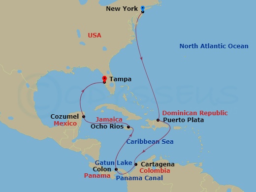 12-night Panama Canal Cruise