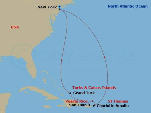 9-night Exotic Eastern Caribbean Cruise