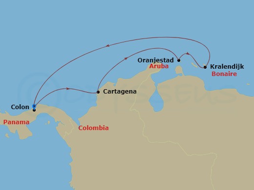 7-night Southern Caribbean Cruise