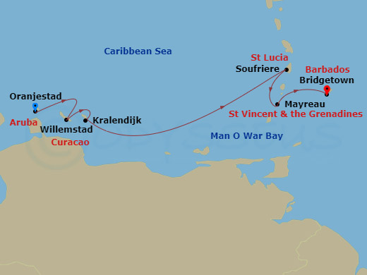 7-night Windward Ways and Tobago Cays Cruise