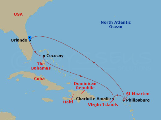 7-night Eastern Caribbean & Perfect Day Cruise