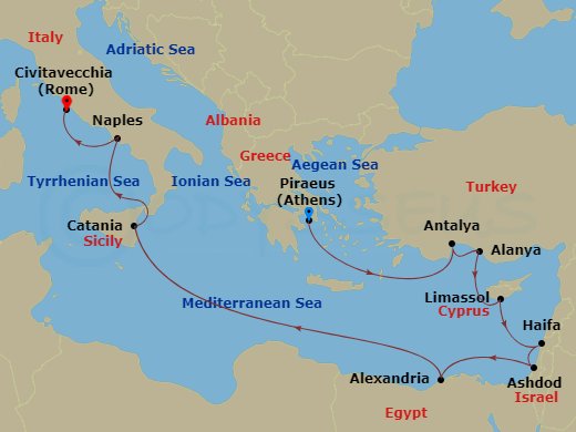 15-Night Ancient Civilizations Voyage