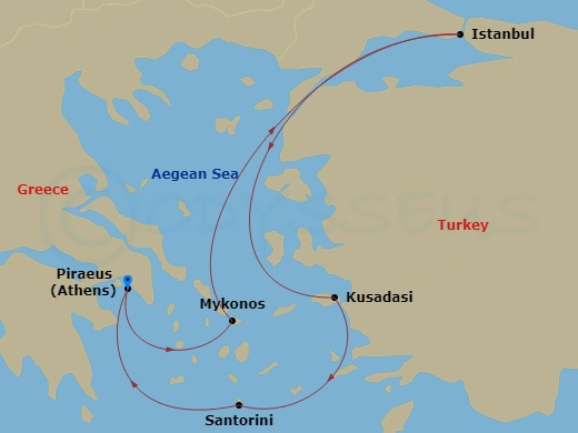 7-night Greek Isles & Turkey Cruise