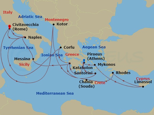 20-night Mediterranean & Holy Land Explorer Cruise