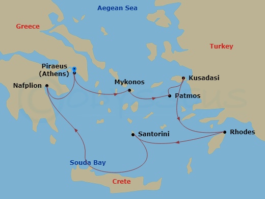 8-night Greece and Turkey Cruise