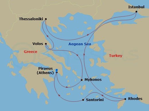 10-night Mediterranean Cruise