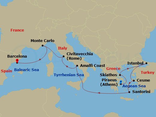 12-night Amazing Aegean Journey Cruise