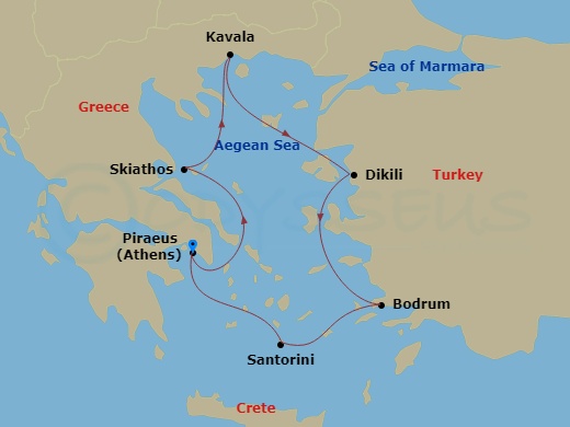 7-night Aegean Treasures Cruise