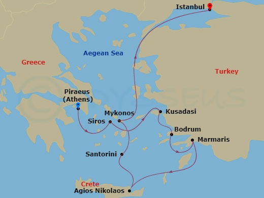 10-Night Greece & Turkey Voyage