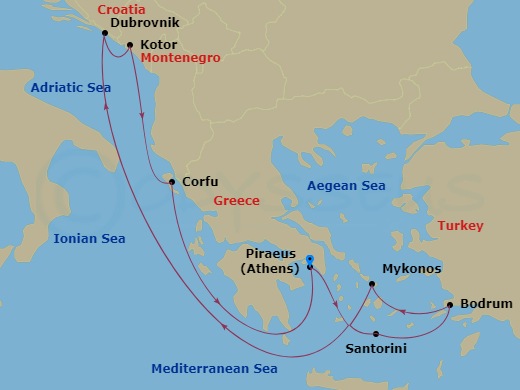 10-night Starry Nights In Greece & Croatia Cruise