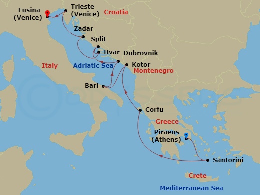 11-night Adriatic Cruise