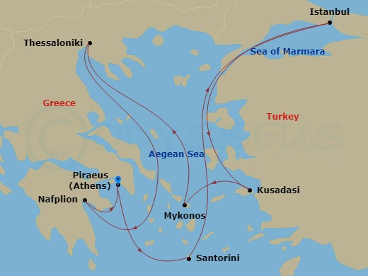 11-night Greece & Turkey Cruise
