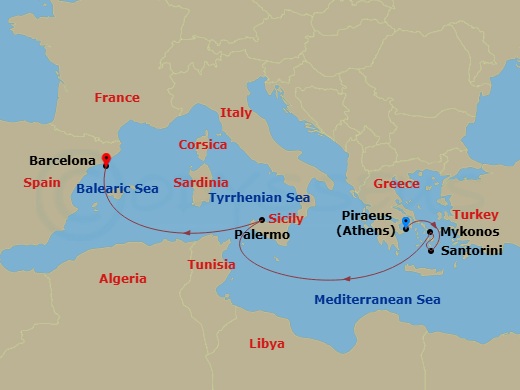 7-night Greece & Italy Cruise