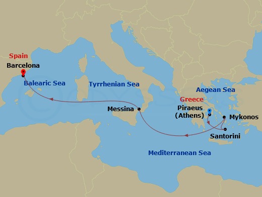7-night Greece & Italy Cruise