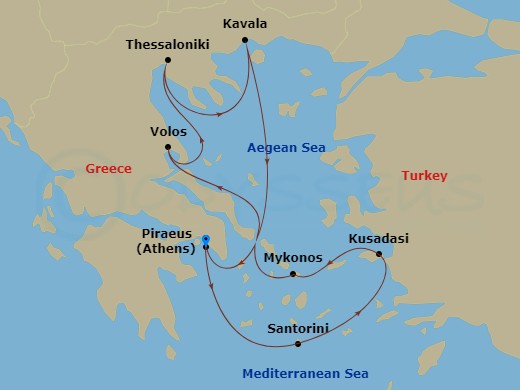 9-night Best Of Greece Cruise