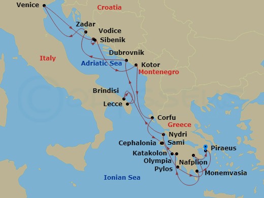 14-Day Treasures Of The Adriatic