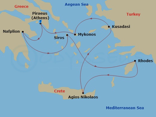 7-night Greek Isles Cruise 