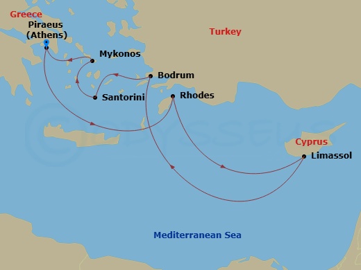 7-night Greek Isles & Cyprus Cruise