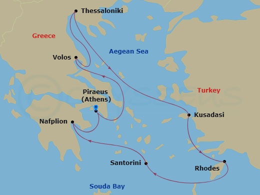 10-night Greek Odyssey Cruise