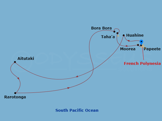 11-night Cook Islands & Society Islands Cruise