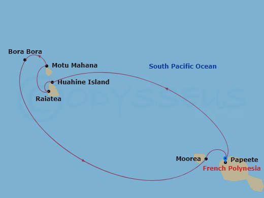 7-night More Society Islands & Tahiti Cruise