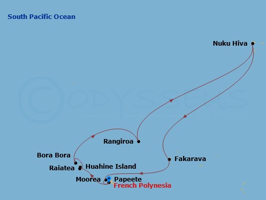 10-night Tahitian Legends Voyage