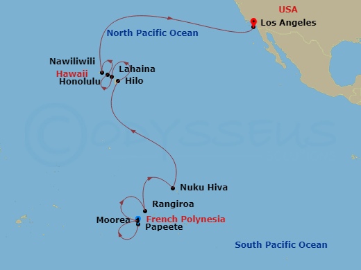 18-night Trans-Pacific Voyage