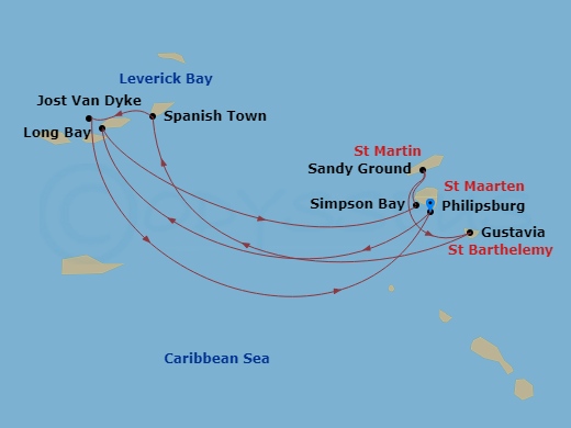 7-Night Virgin Islands & The West Indies Cruise