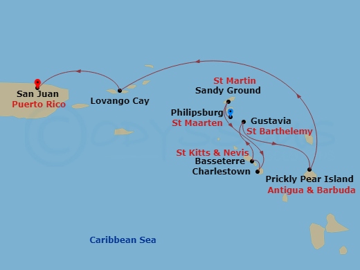 7-Night Leeward Islands Celebration Cruise