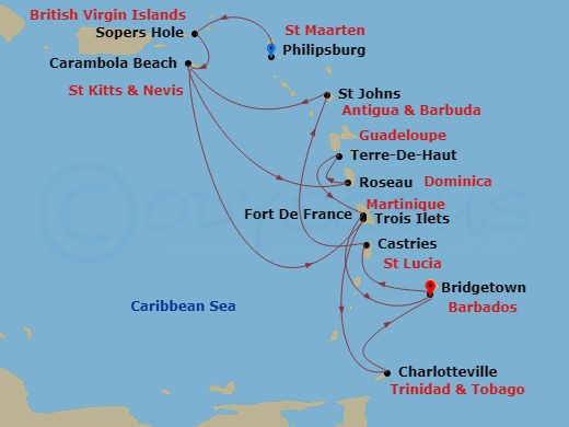 14-Day Yachtsman's Island Jewels