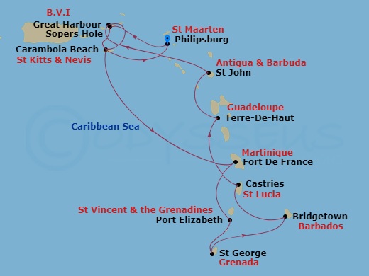 14-night Caribbean Gems In Depth Cruise