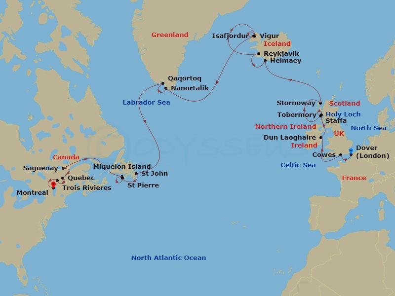 24-night Route Of The Vikings Cruise