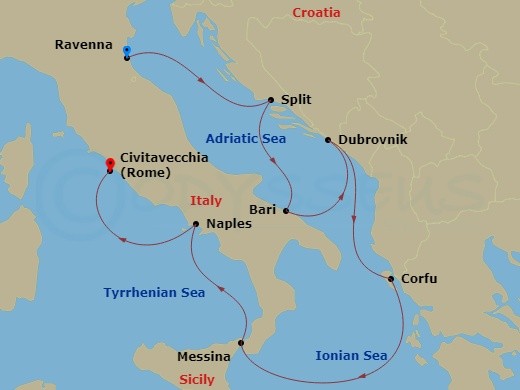7 Night Italy & Adriatic Cruise