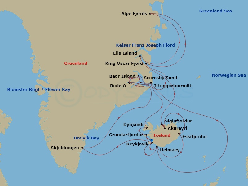 25-night East Greenland & Legend Of The Icelandic Sagas Cruise