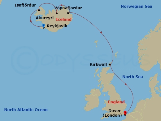7-night North Iceland Fjords Cruise