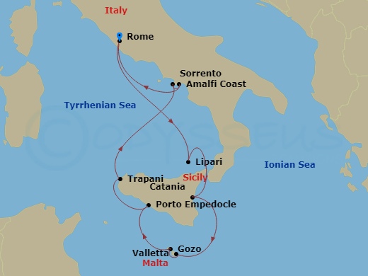 10-night Sicilian Splendors Cruise