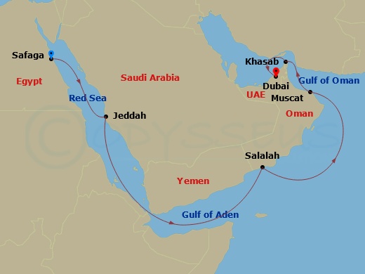 11-night A Journey from Luxor to Dubai Cruise