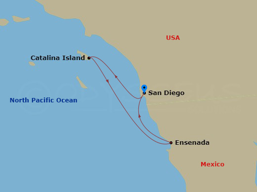 4-night Catalina & Ensenada Cruise