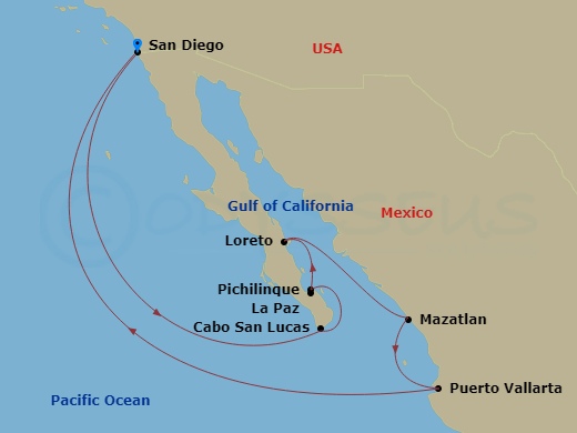 12-night Historical Baja Peninsula Cruise
