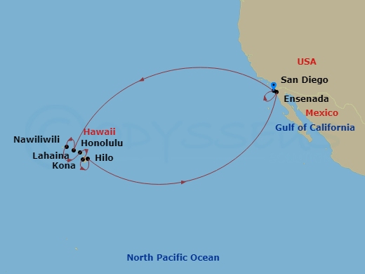 17-night Circle Hawaii Cruise