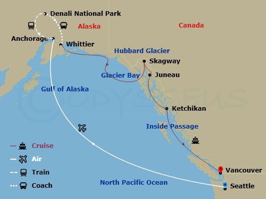 11-night Signature Denali Cruisetour R6L