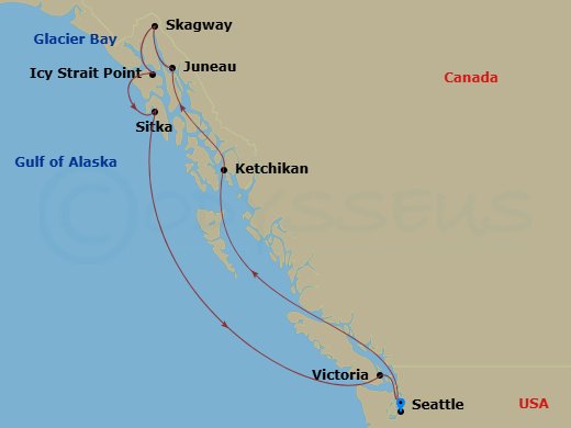 10-night Radiant Alaska Voyage