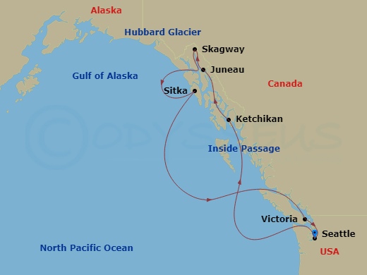 9-night Wonders Of Alaska Voyage