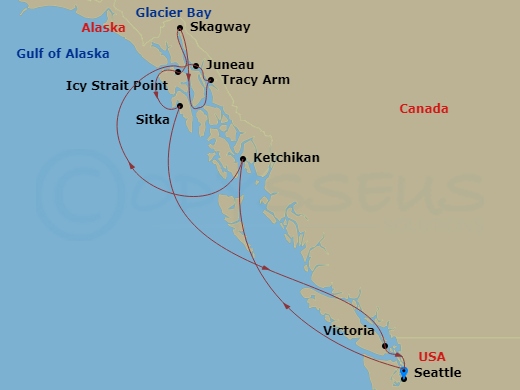 11-night Alaska Cruise