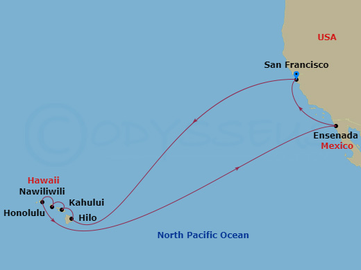 16-night Hawaiian Islands Cruise