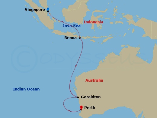 9-Night Bali & Western Australia Voyage