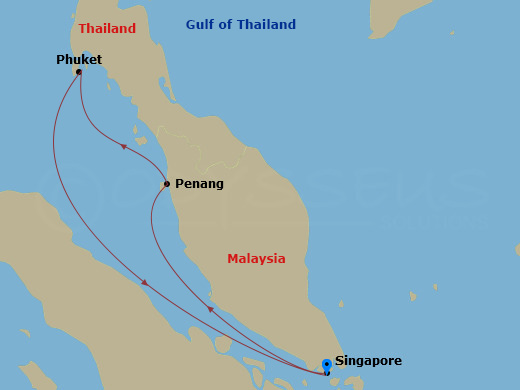 4-night Penang & Phuket Cruise