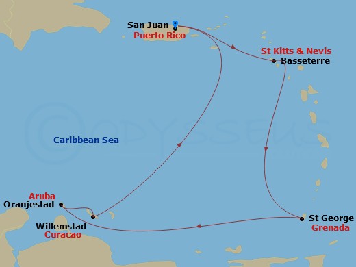 7-night Southern Caribbean Cruise