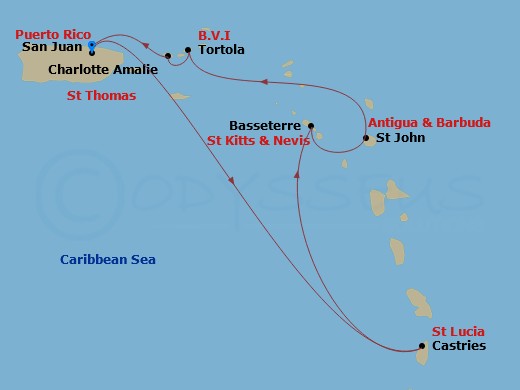 7-night Southern Caribbean Cruise