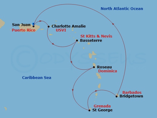 7-night Southern Caribbean Cruise With Barbados